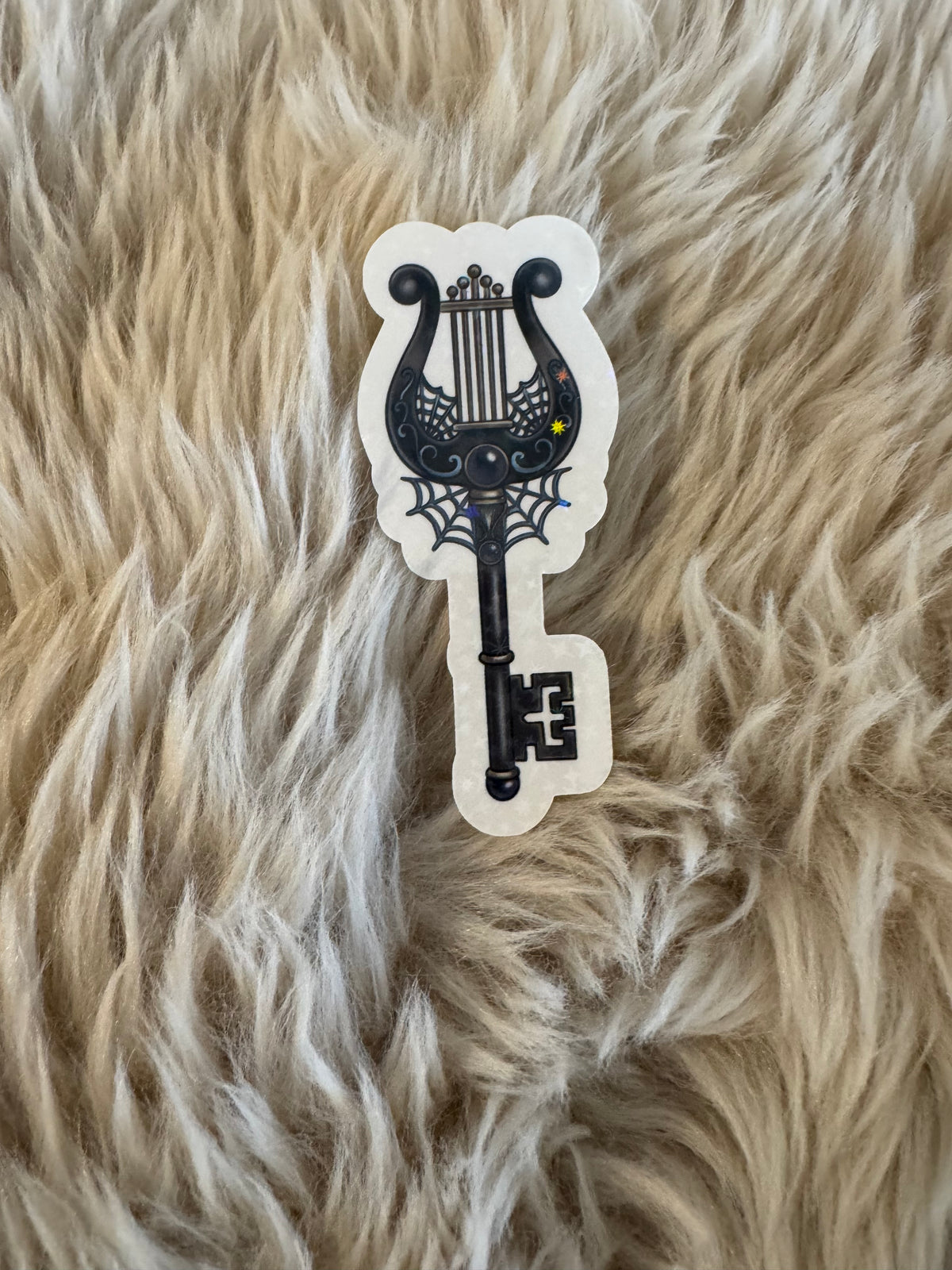 Spider key Stickers