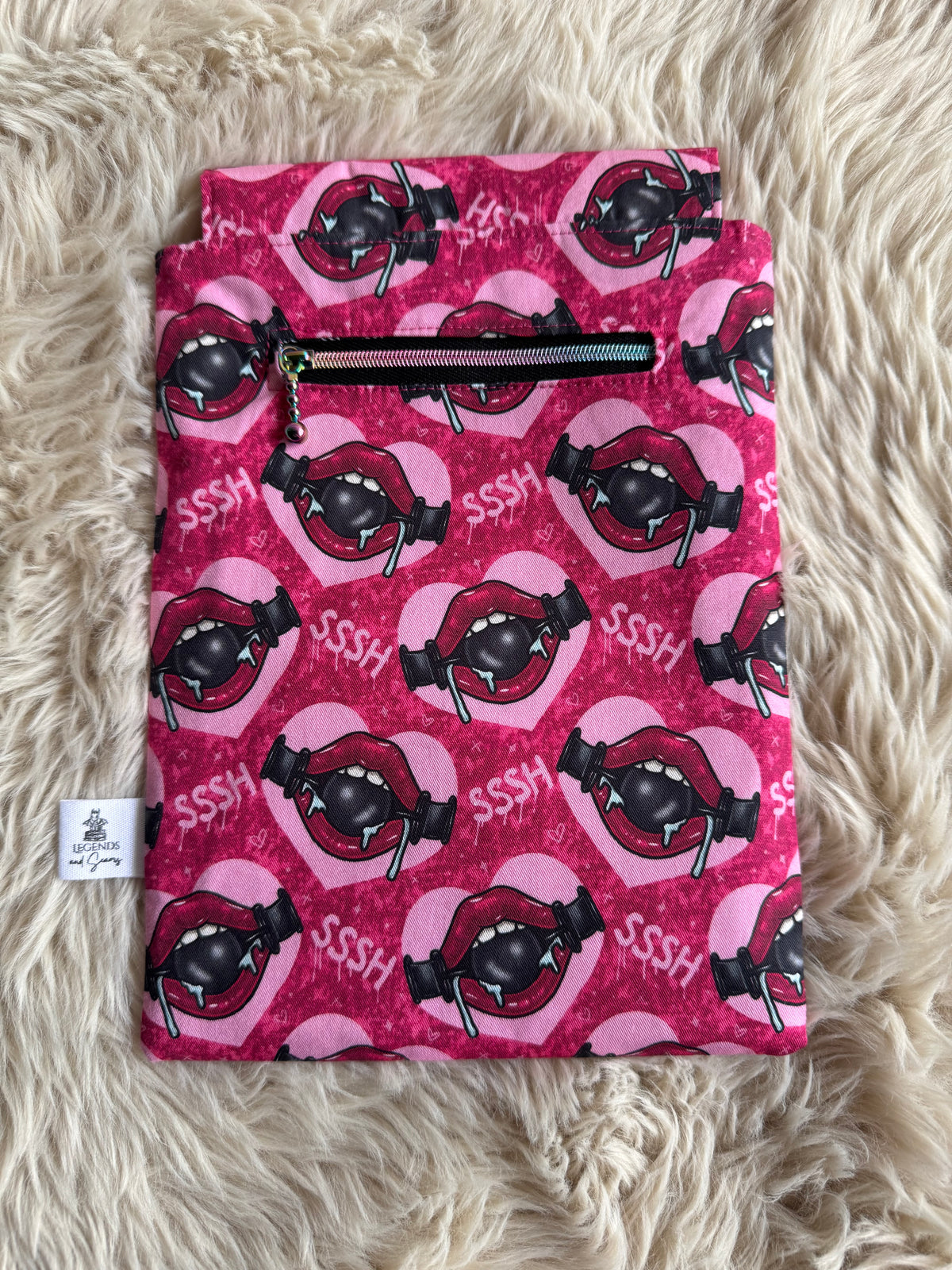 Sssh Small eReader and Book Sleeve