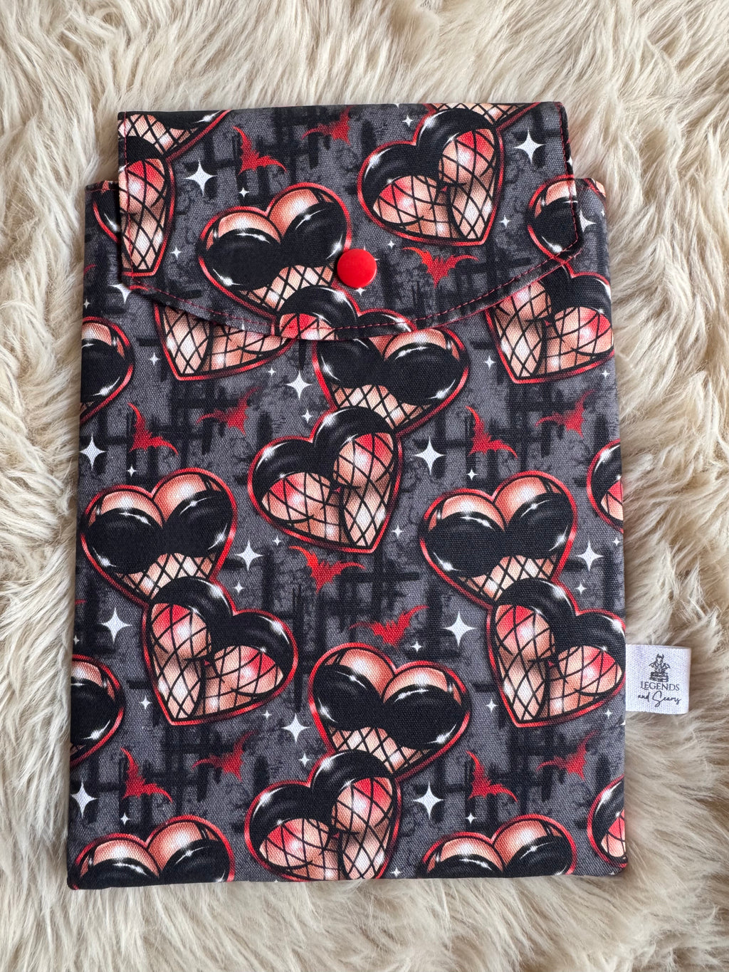 Bats and spanks Small eReader and Book Sleeve