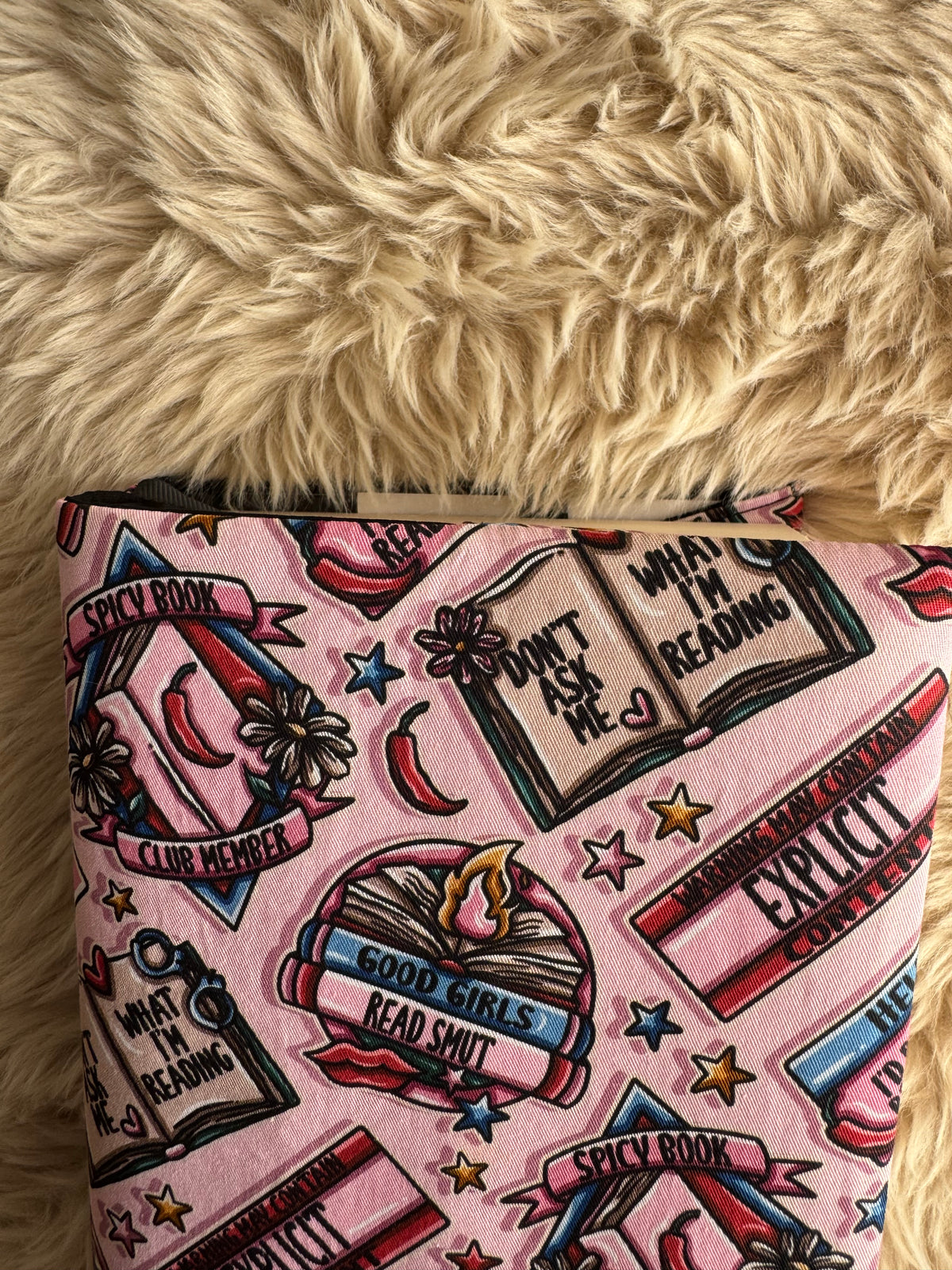 Rather be reading smut dust jacket
