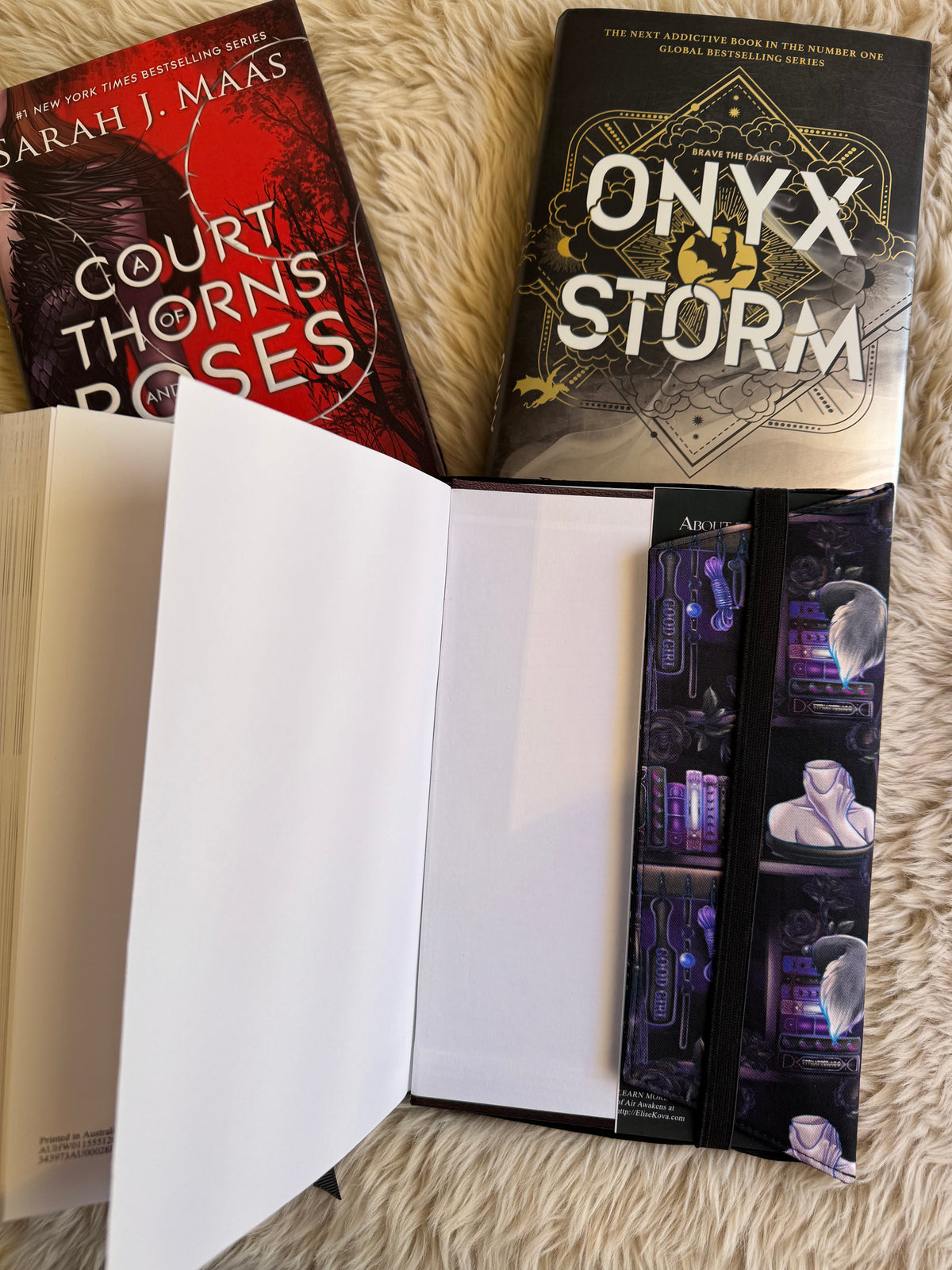 Dark romance shelves dust jacket (Purple)