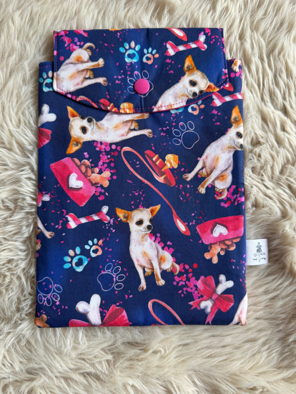 Chihuahua Small eReader and Book Sleeve