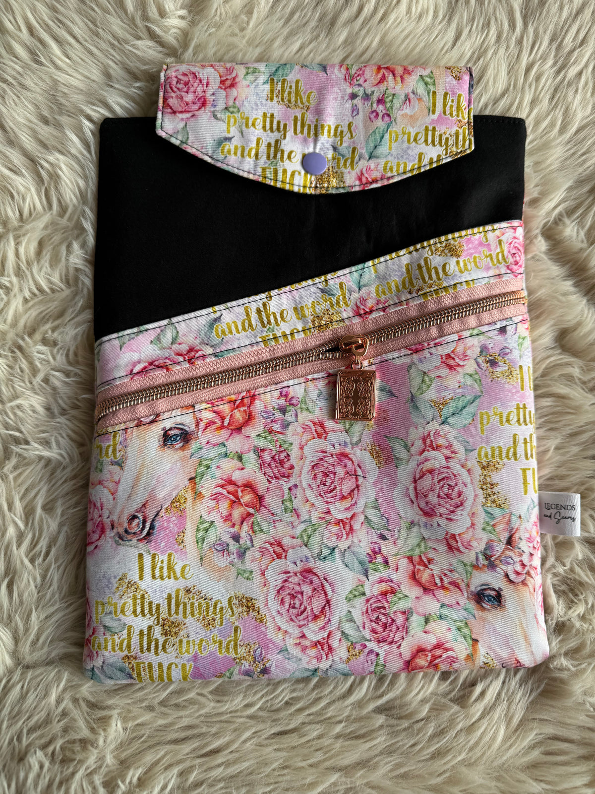 I like pretty things… (book pull) Large 3in1 Sleeve