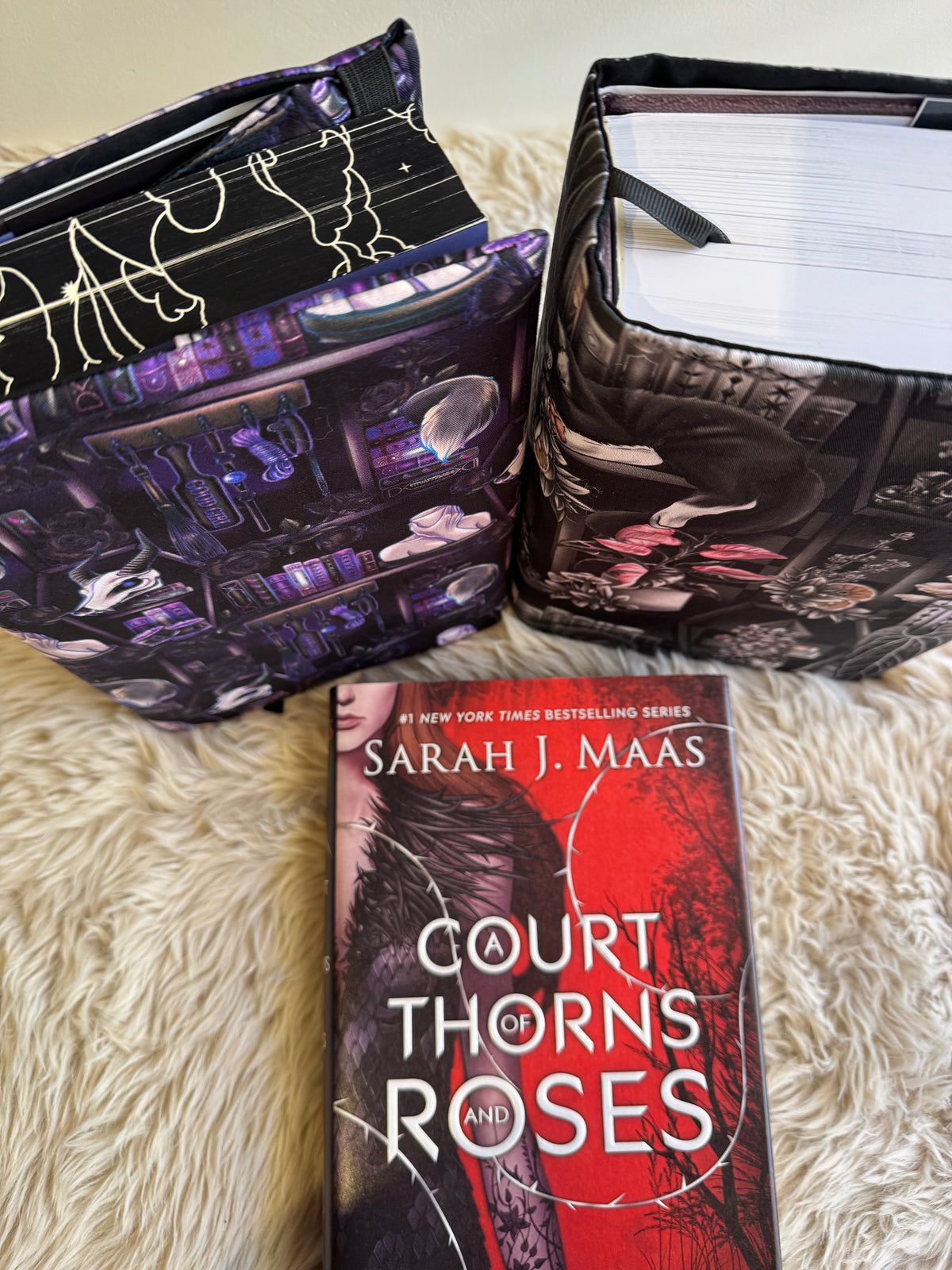 Dark romance shelves dust jacket (Purple)