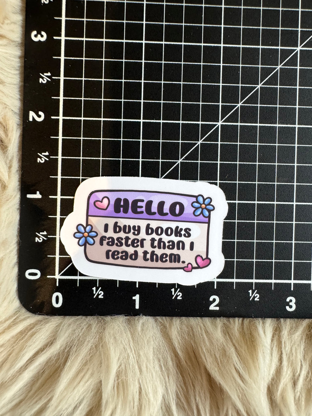 I buy books faster than I read them Stickers