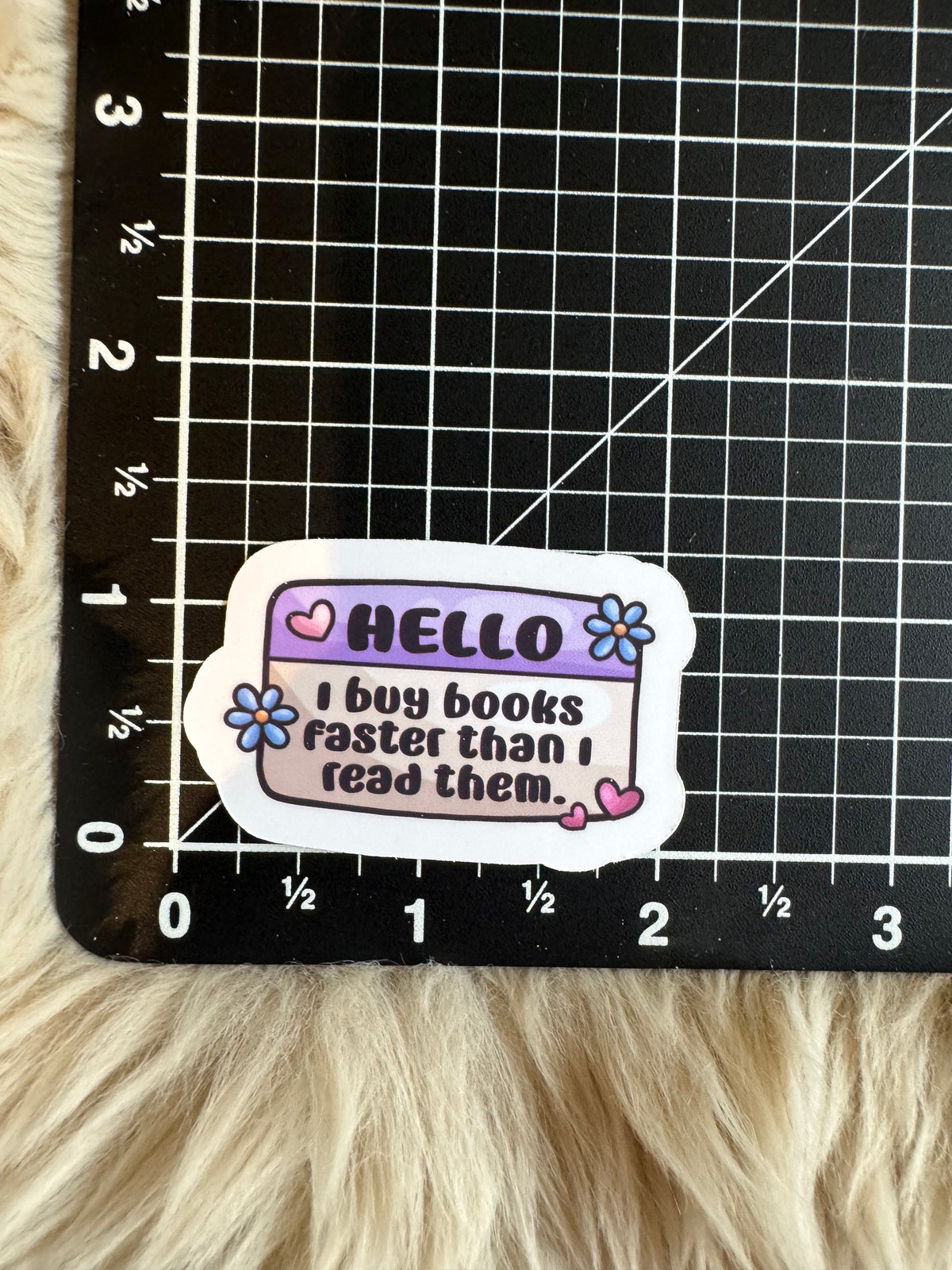 I buy books faster than I read them Stickers