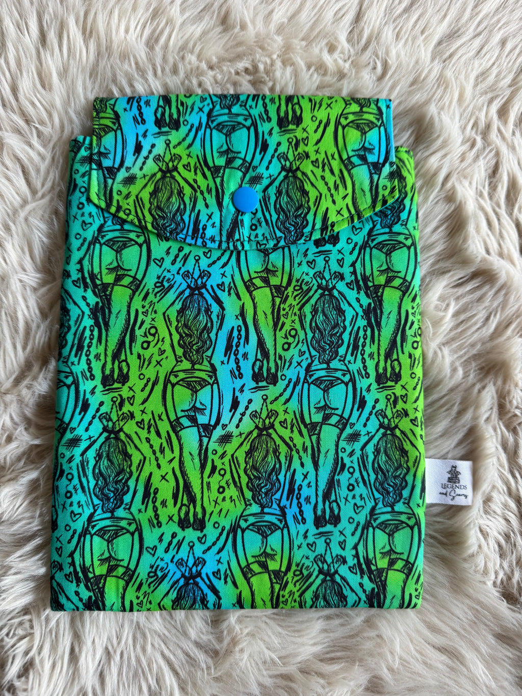 Tied up Small eReader and Book Sleeve