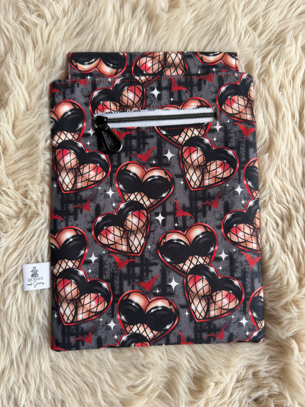 Bats and spanks Small eReader and Book Sleeve