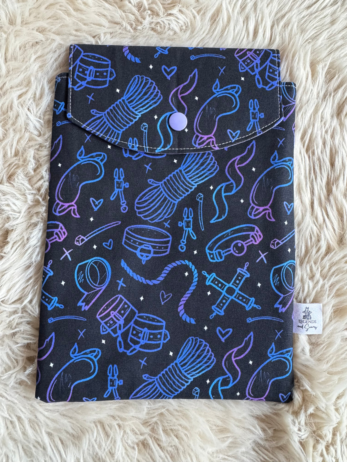 Kink unlocked Small eReader and Book Sleeve