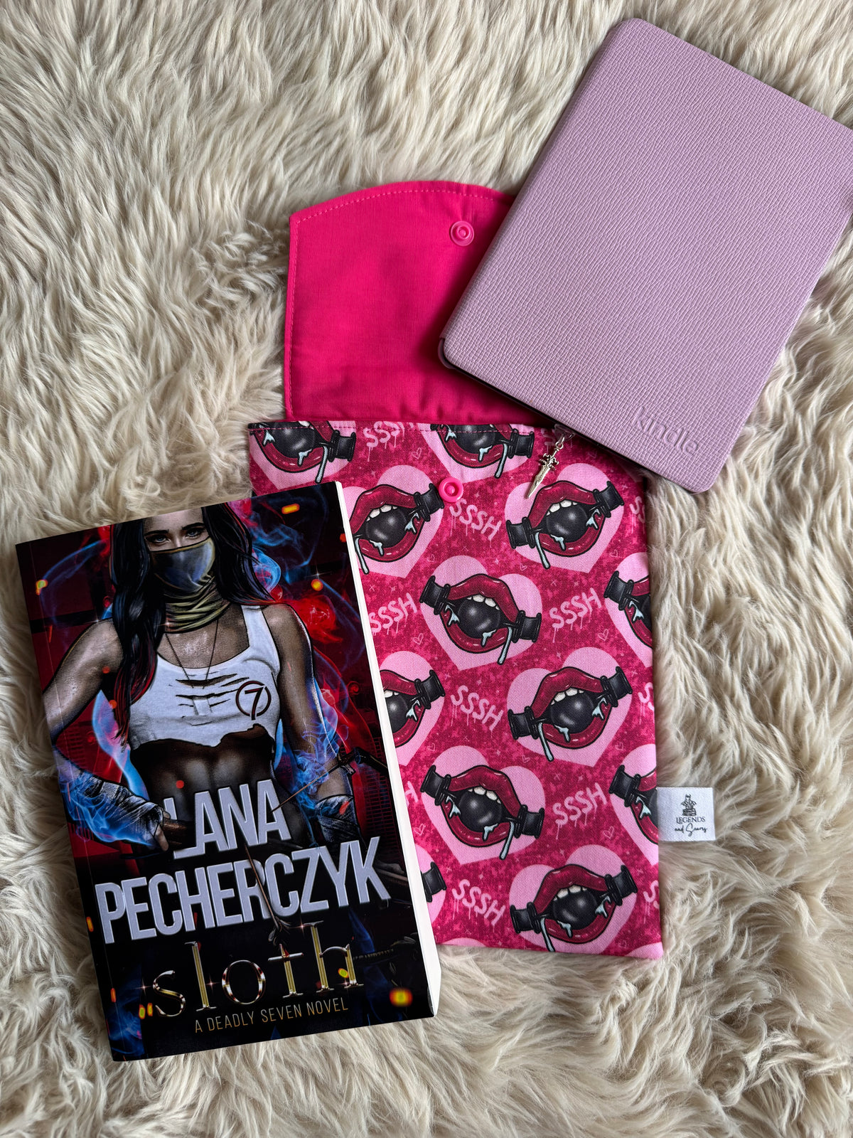 Sssh Small eReader and Book Sleeve