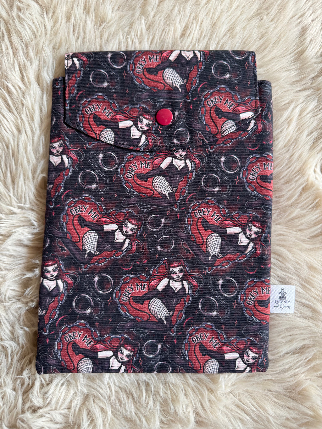 Obey me Small eReader and Book Sleeve