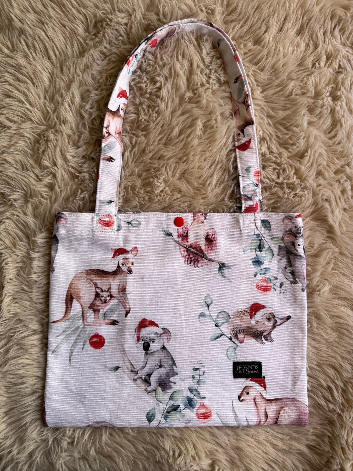Reusable Christmas totes