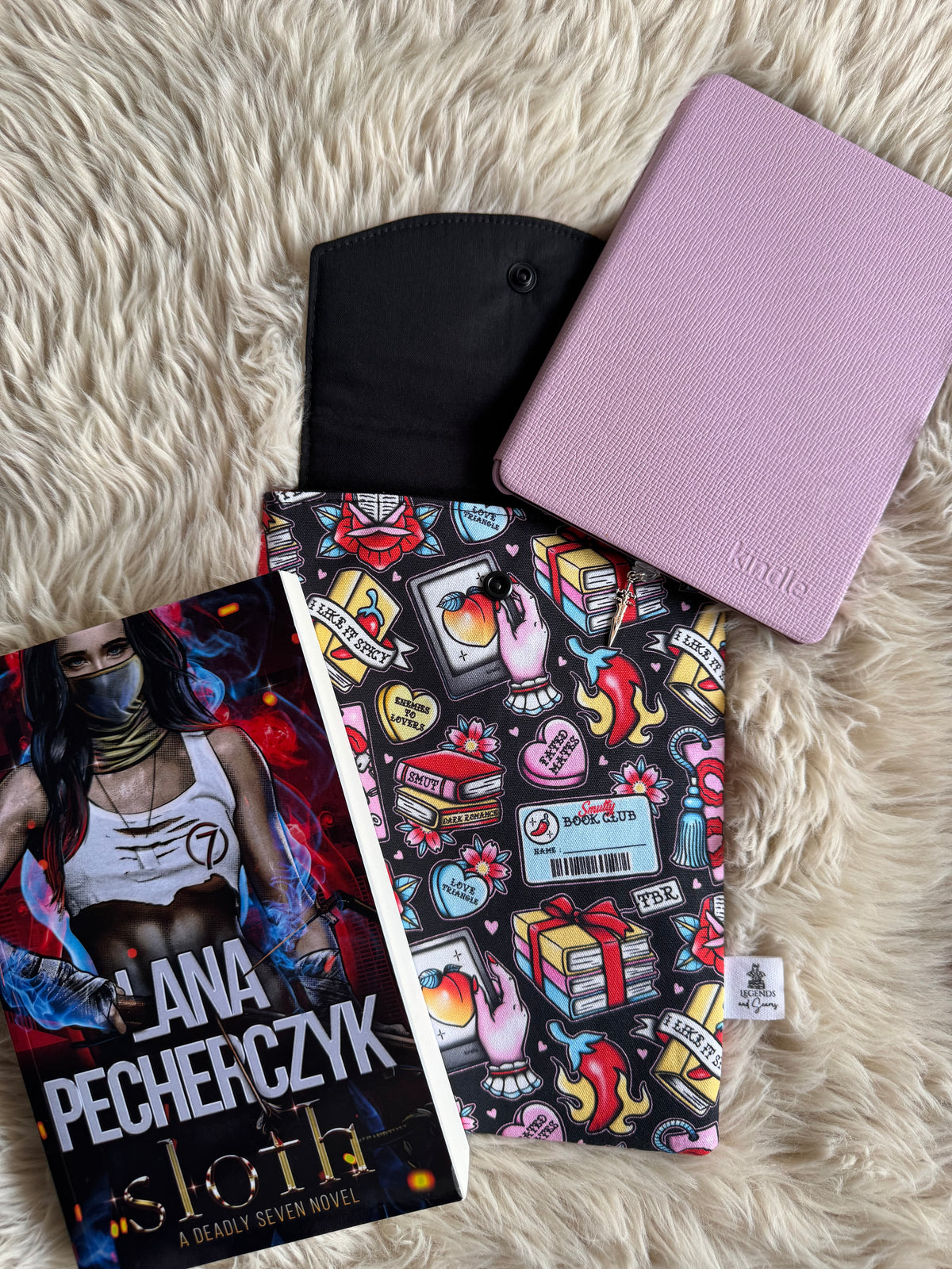Spicy trope Small eReader and Book Sleeve