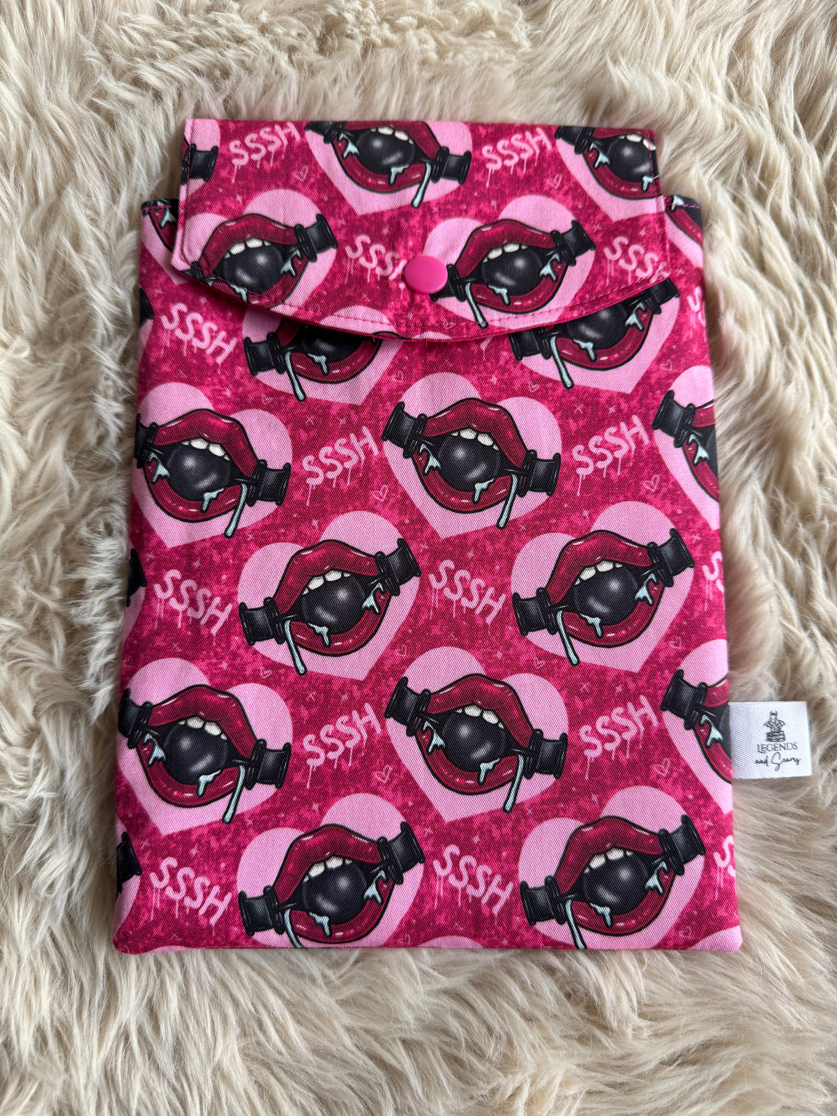 Sssh Small eReader and Book Sleeve