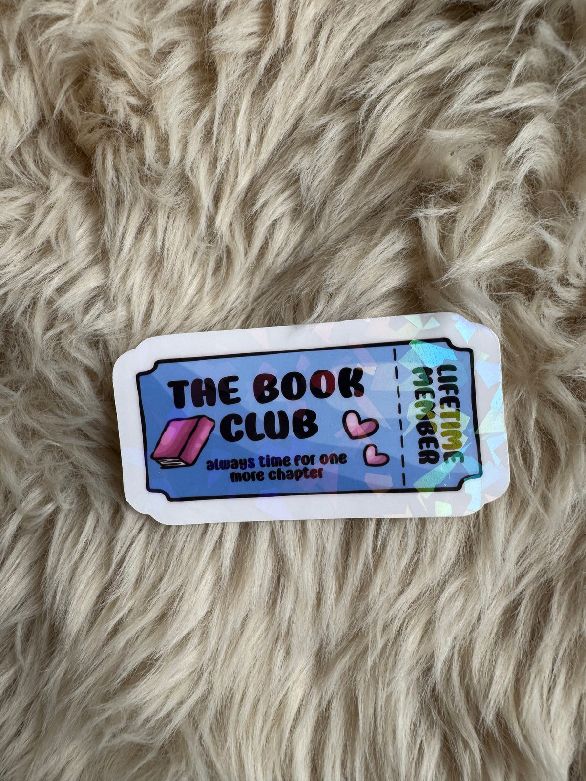 Book club ticket Stickers