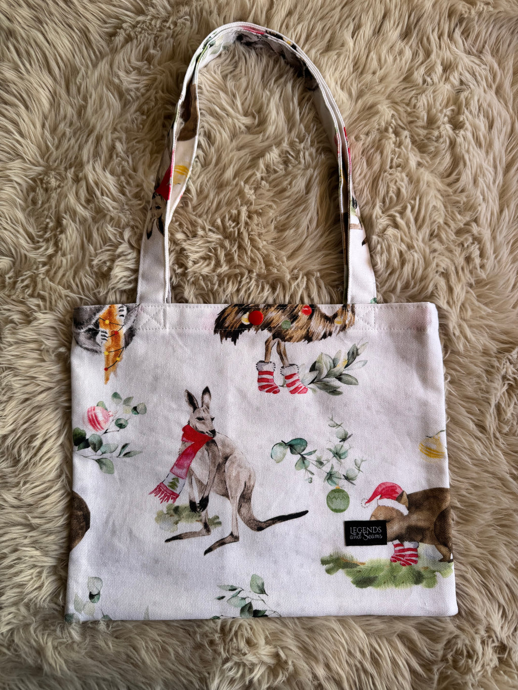 Reusable Christmas totes