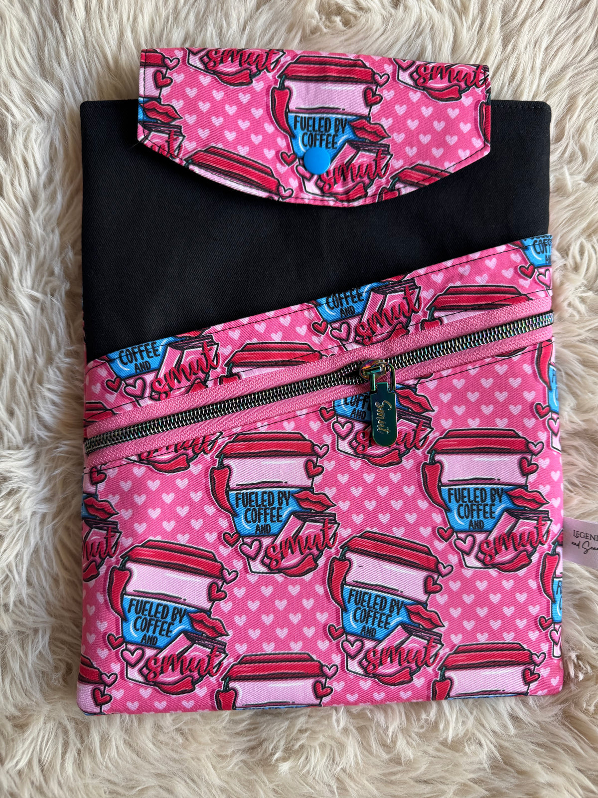 Coffee and Smut (Rainbow Zipper Pull) Large 3in1 Sleeve