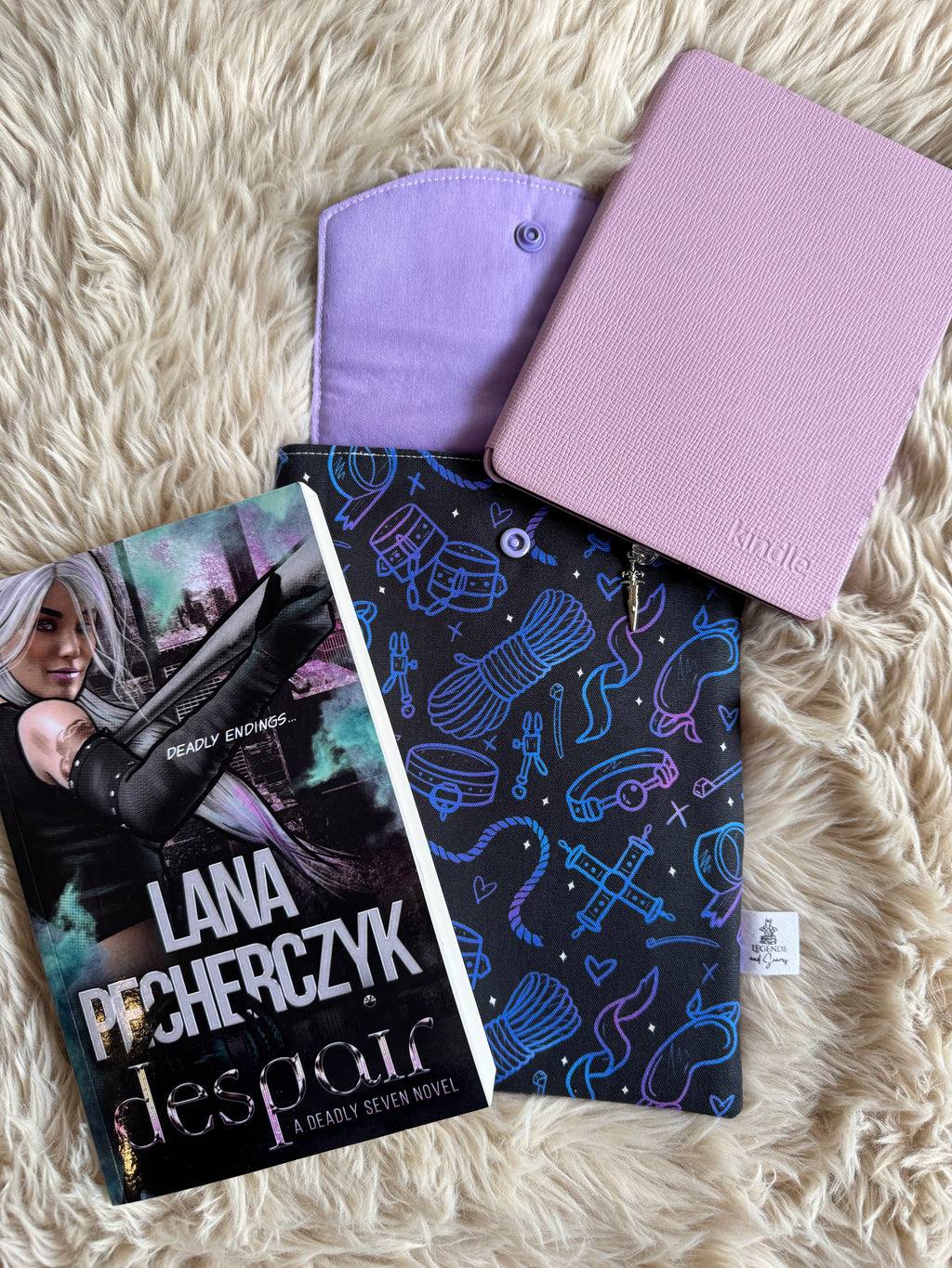 Kink unlocked Small eReader and Book Sleeve