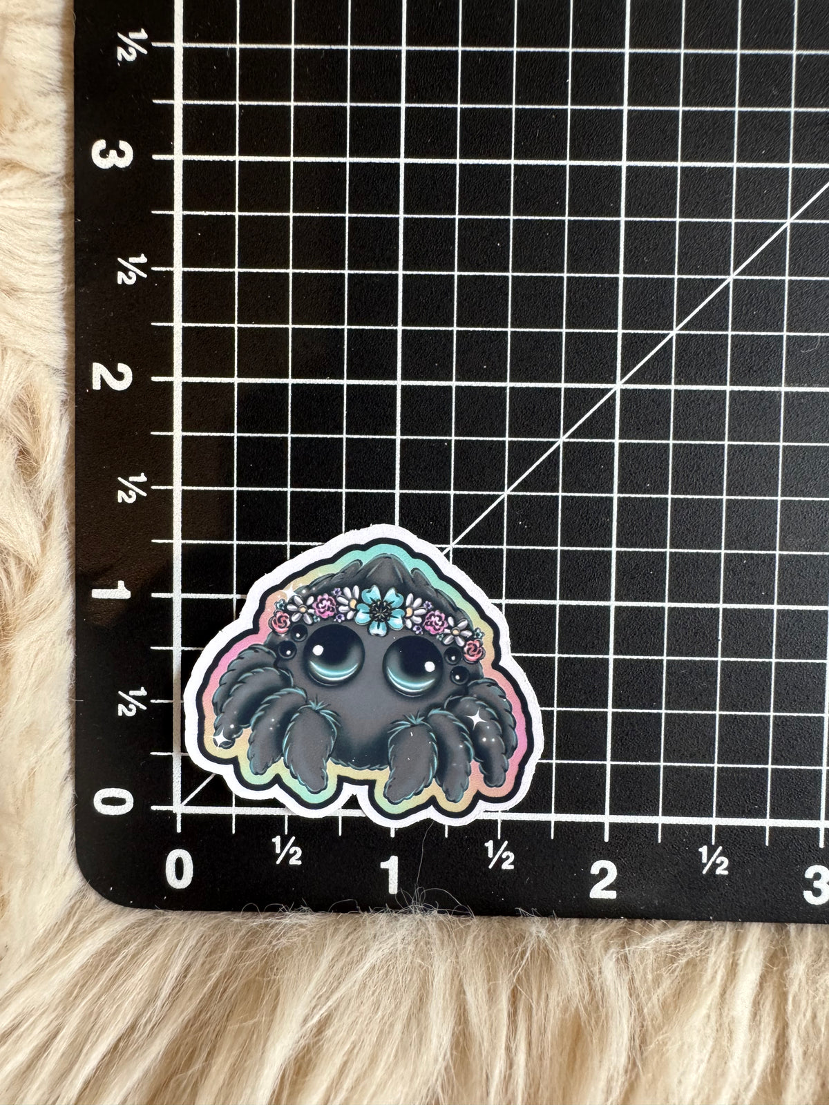 Floral spiders Stickers