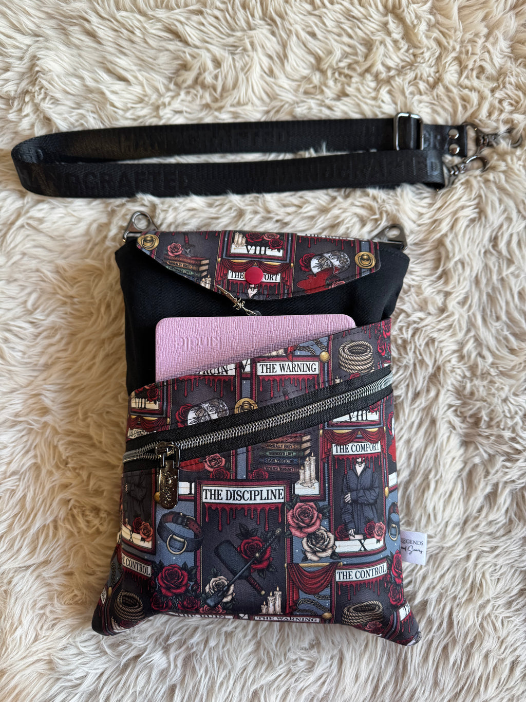 The Discipline (Slate) Large 3in1 Sleeve with adjustable strap