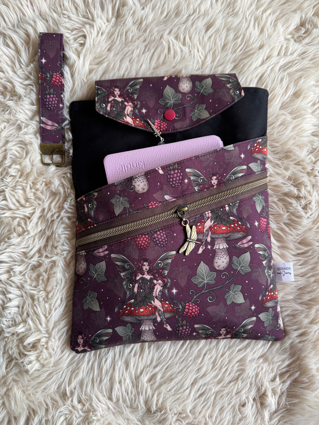 Mushroom Fairy (Mulberry) Large 3in1 Sleeve