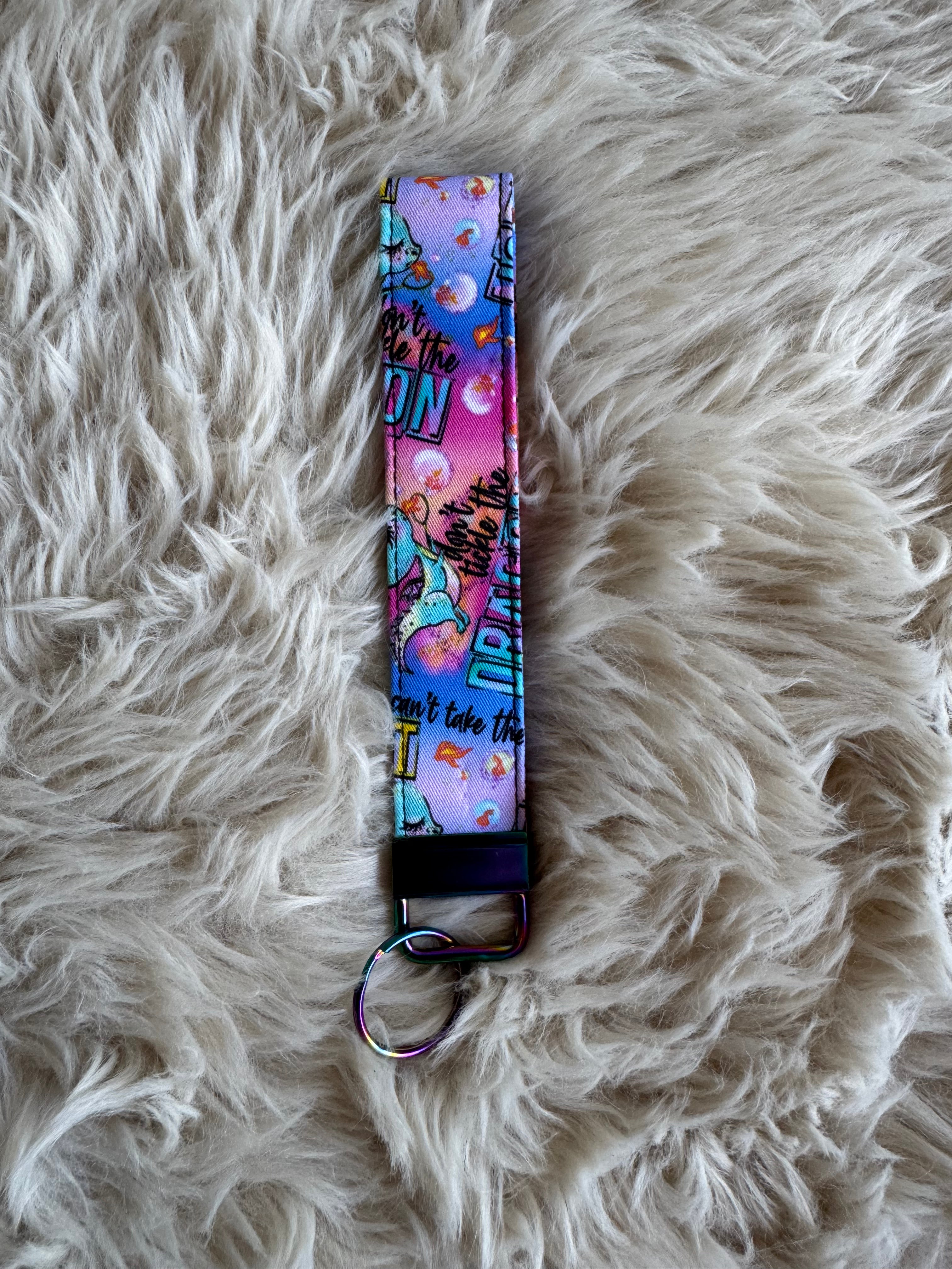 Dragon tickles Wristlet