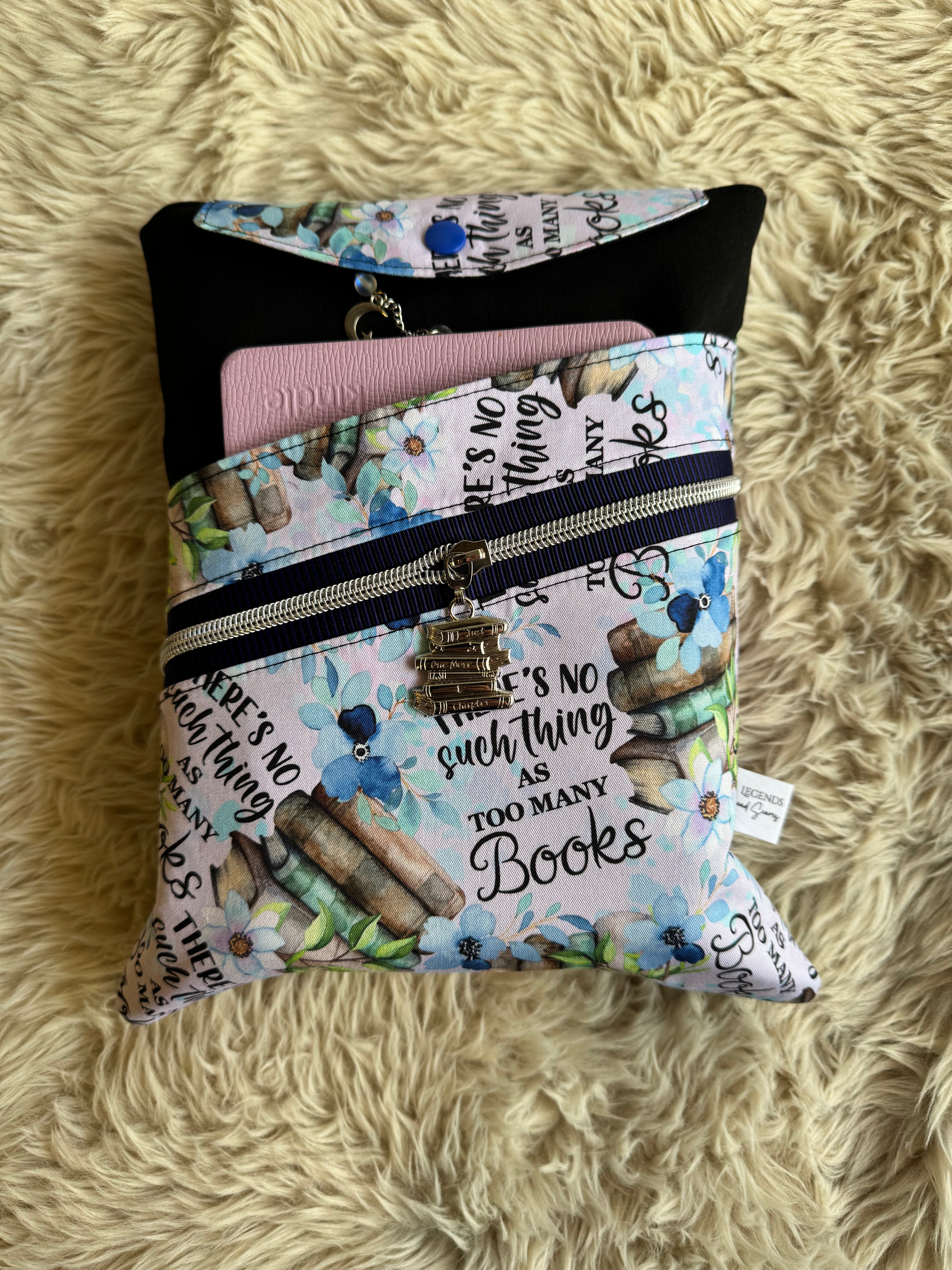 Never too many books Large 3in1 Sleeve
