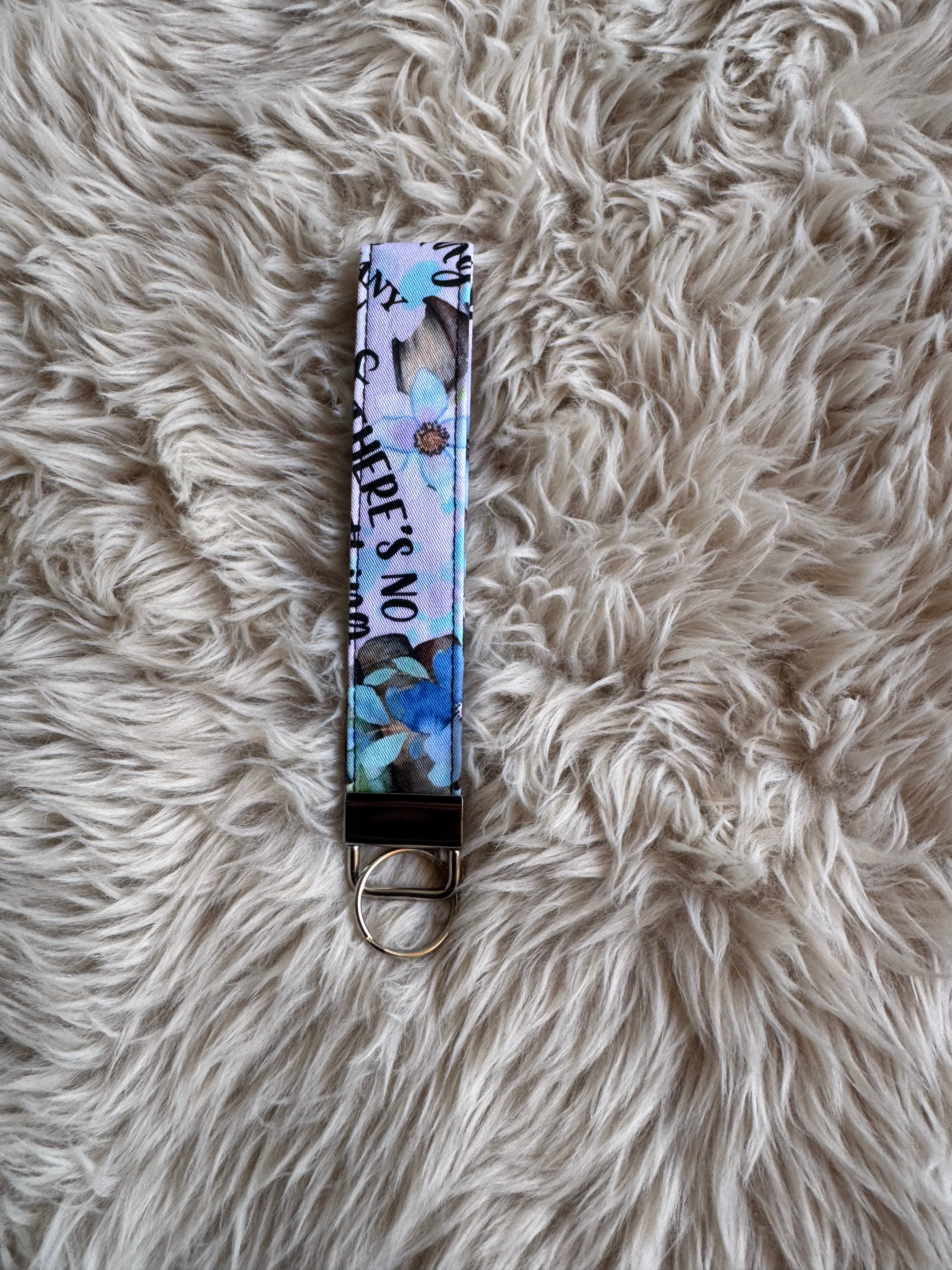 Never too many books Wristlet