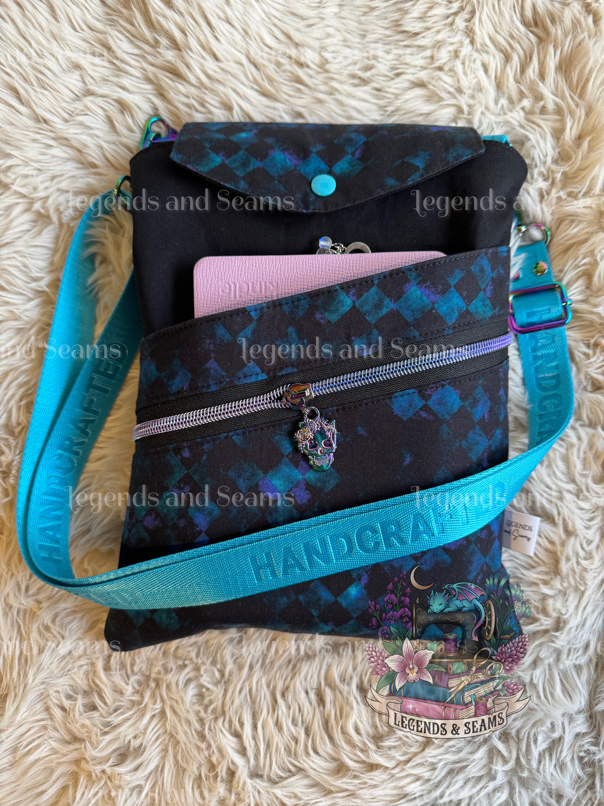 Circus Diamond (Blue) Large 3in1 with adjustable strap