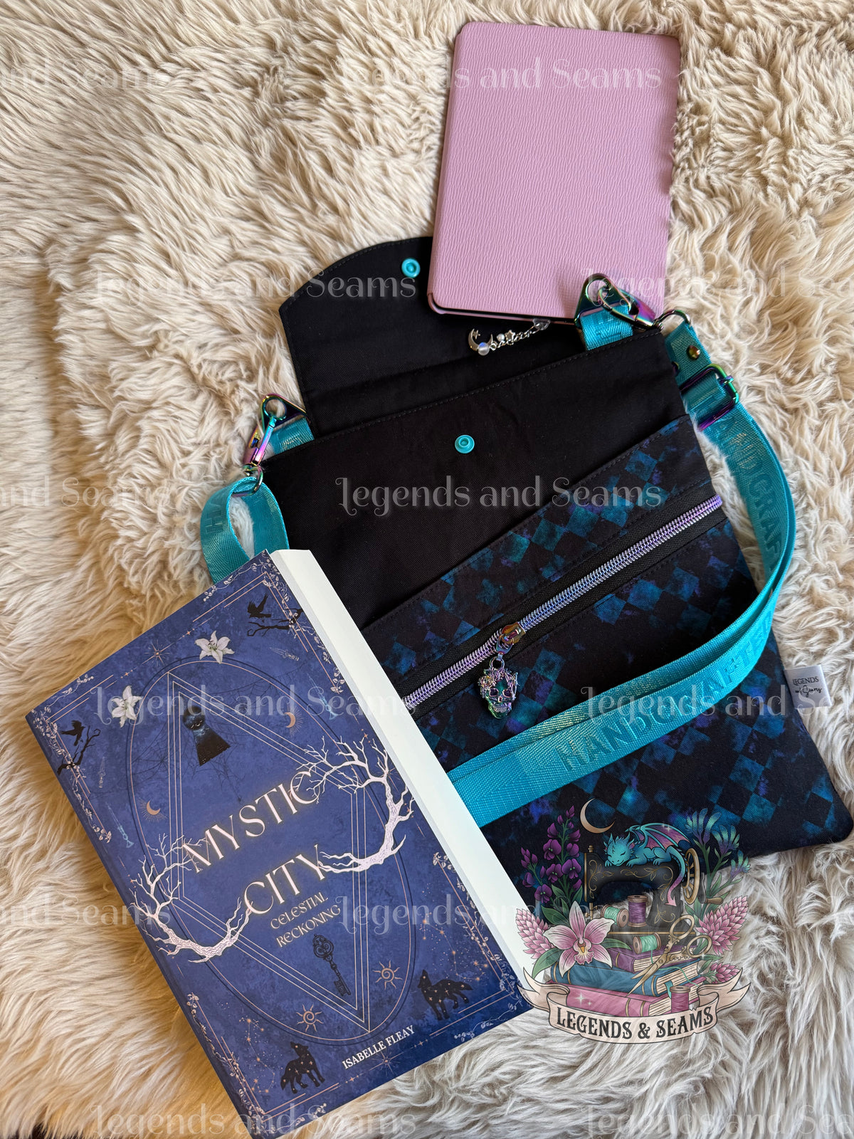 Circus Diamond (Blue) Large 3in1 with adjustable strap