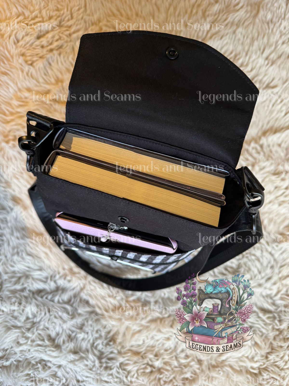 Stripes Large 3in1 with adjustable strap