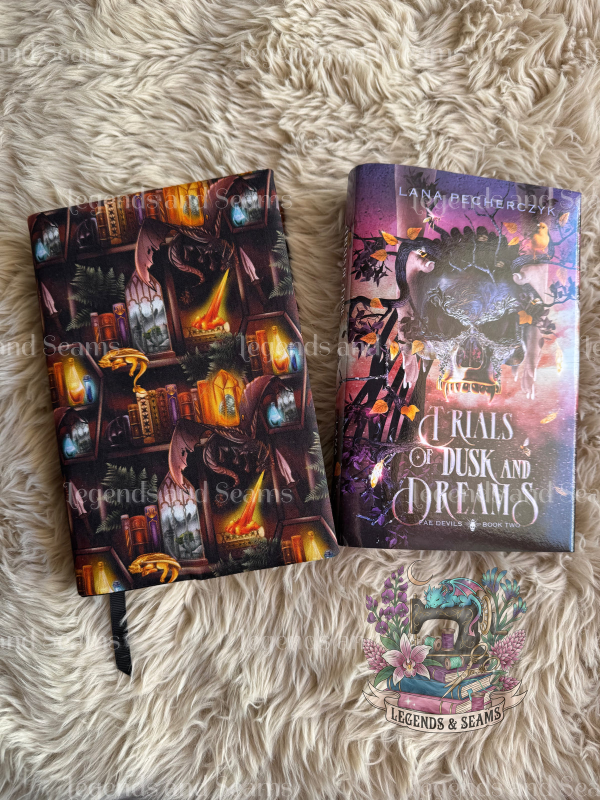 Orange Dragon Shelf Dust Jacket