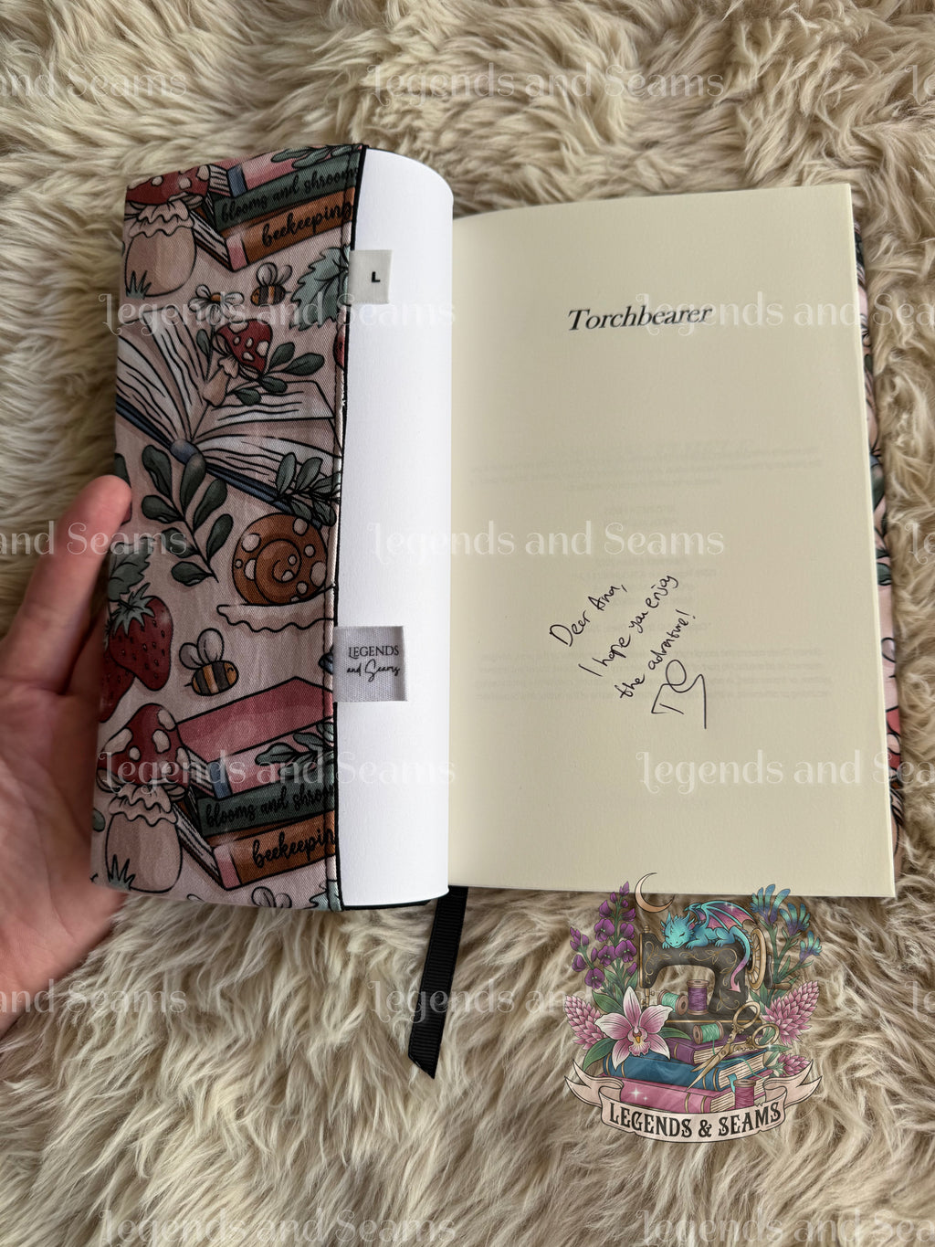 Blooms and Shrooms Dust Jacket