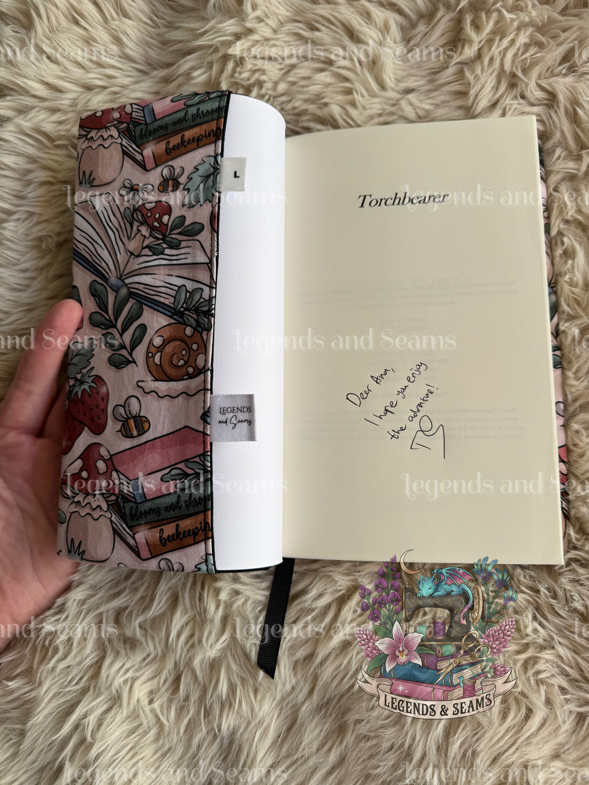 Blooms and Shrooms Dust Jacket
