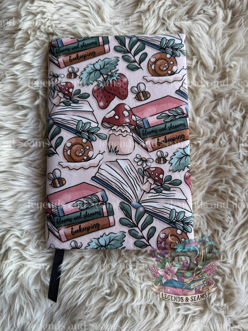 Blooms and Shrooms Dust Jacket