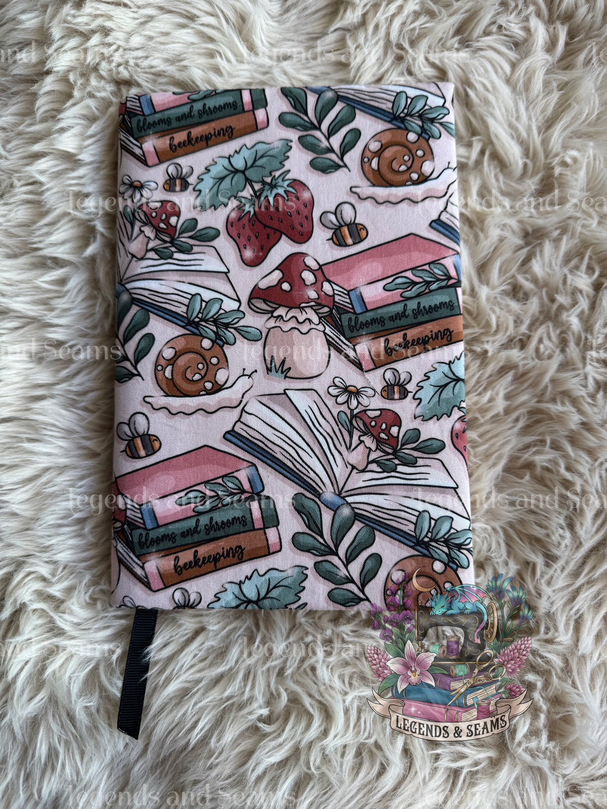 Blooms and Shrooms Dust Jacket