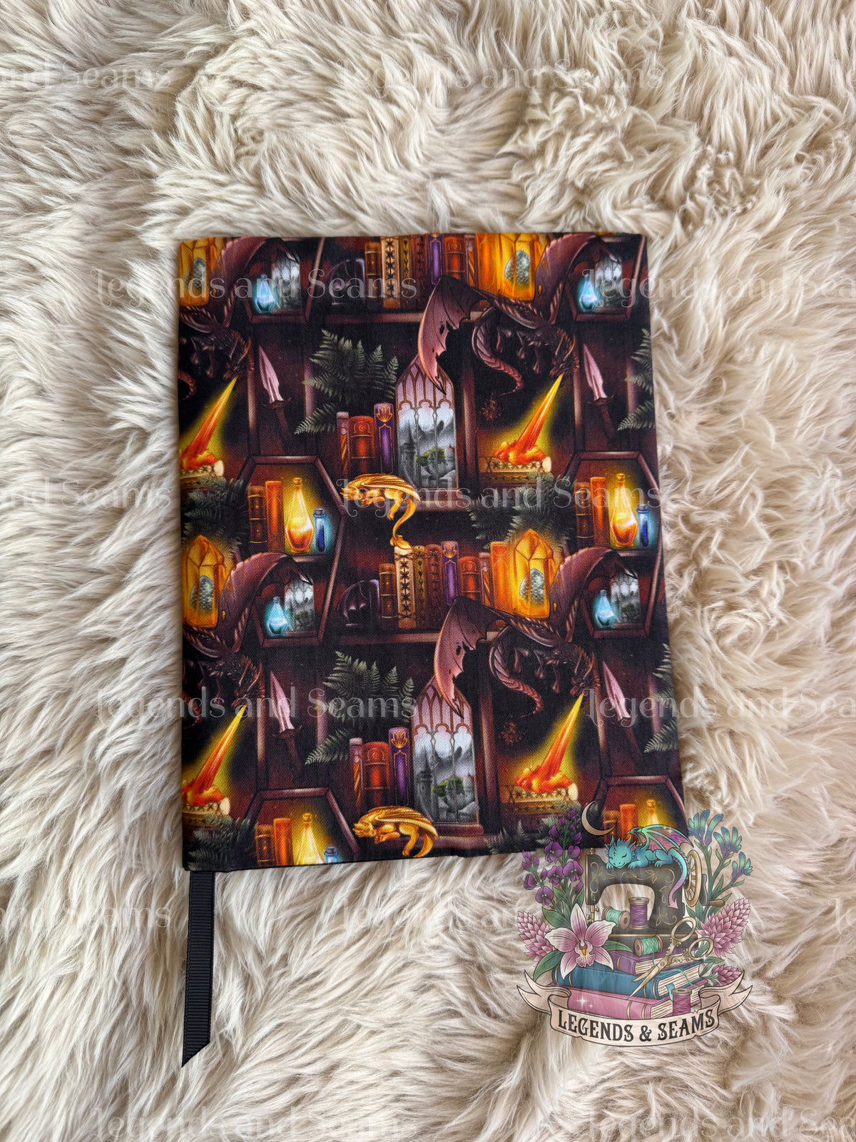 Orange Dragon Shelf Dust Jacket