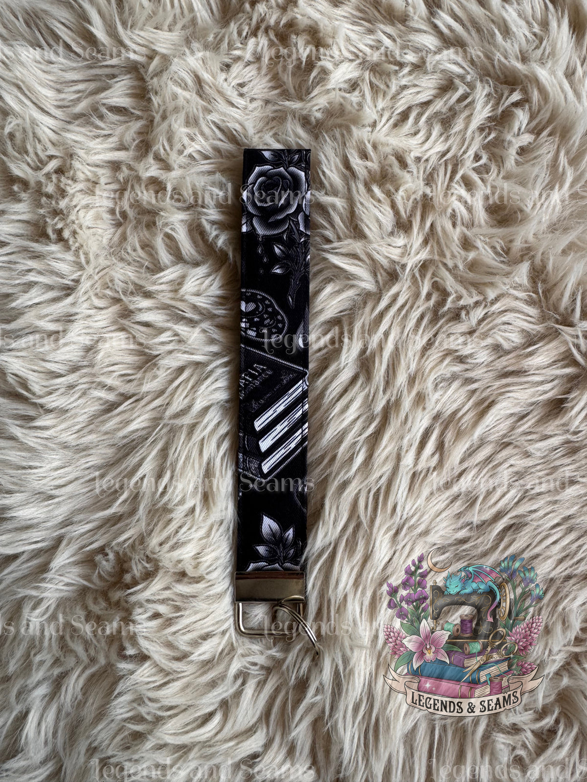 Mafia (Black) Wristlet