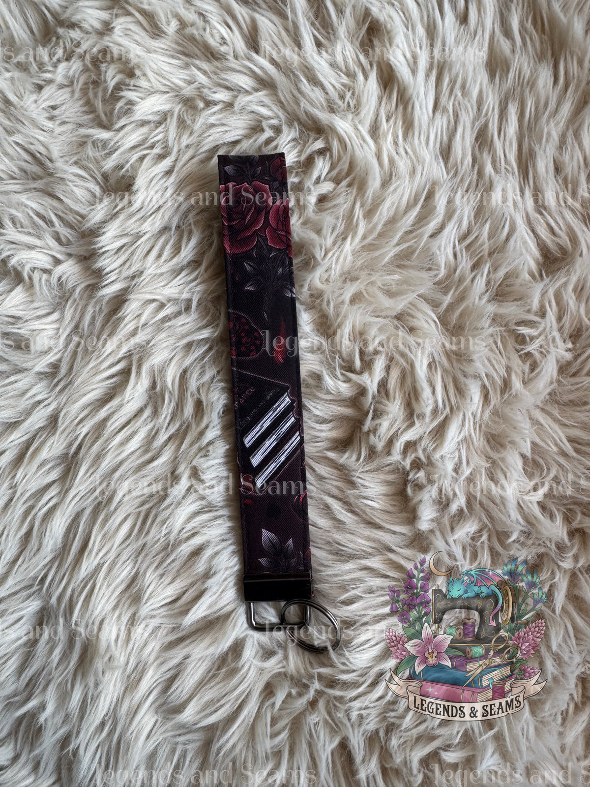 Mafia (Moody Red) Wristlet