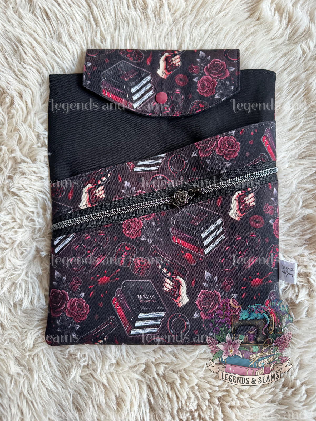 Mafia Romance (Vibrant Red) Large 3in1 Sleeve