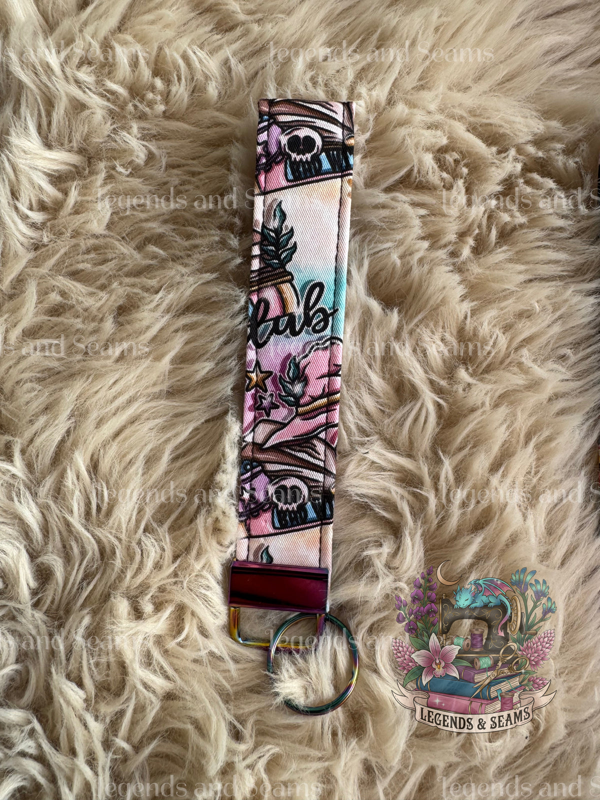 Bad witch book club (light) Wristlet