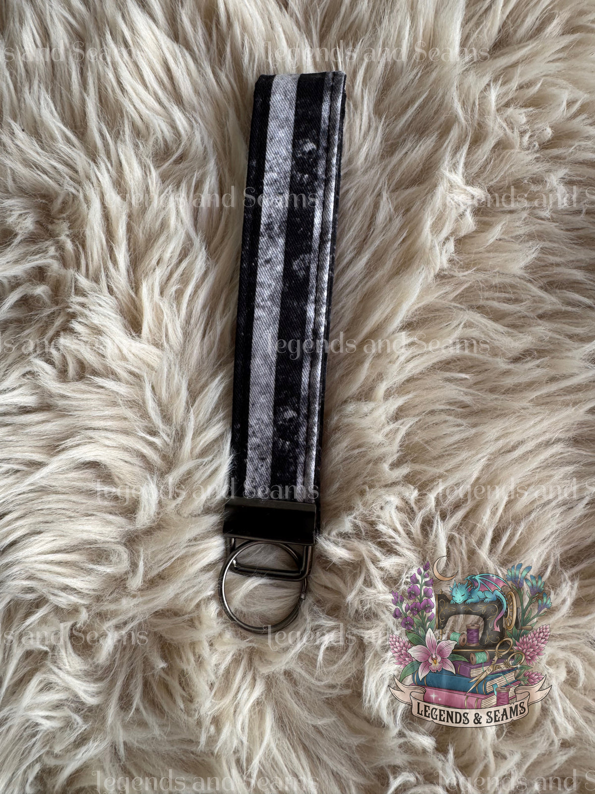 Stripes Wristlet
