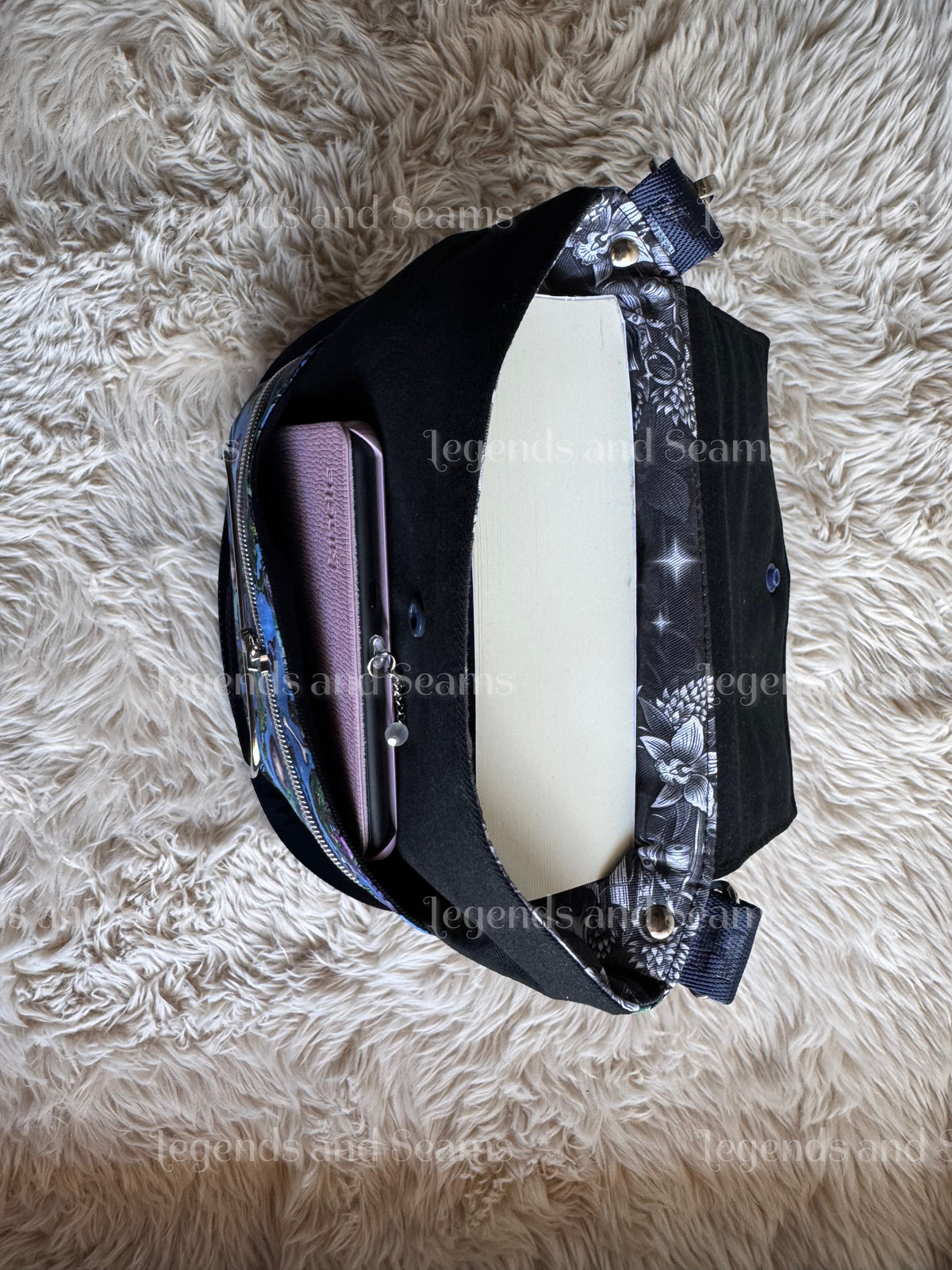 Alchemist (Blue with Coloured Potions) Large 3in1 with adjustable strap
