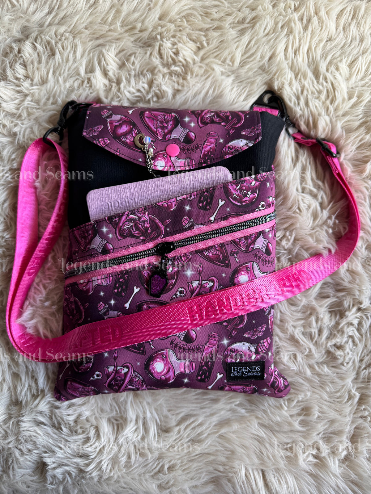 Alchemist (Pink) Large 3in1 with adjustable strap