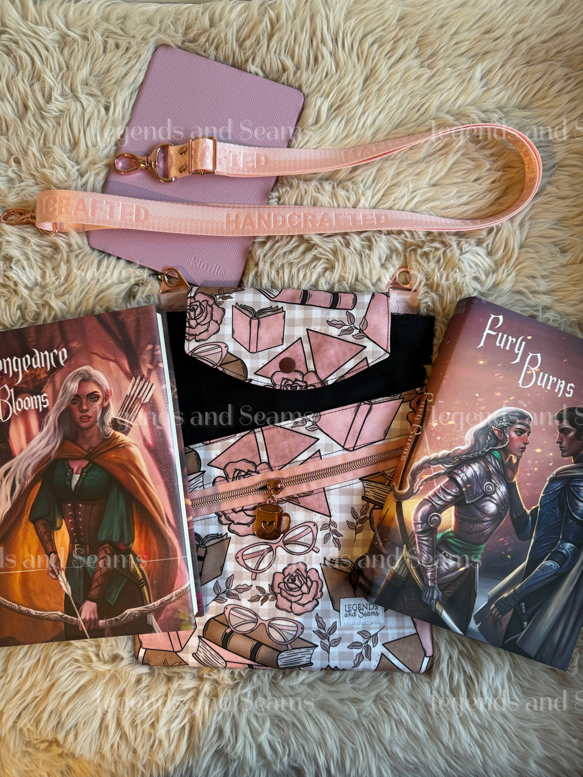 Pink Chic Large 3in1 with adjustable strap