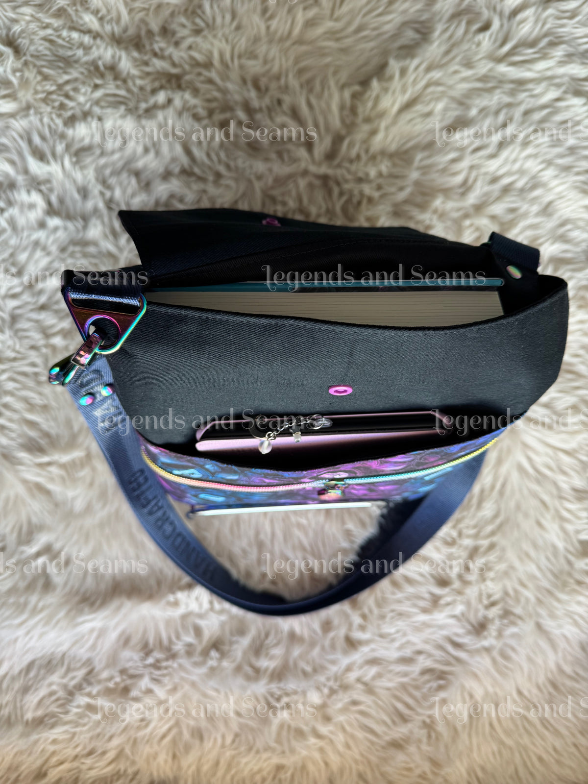 Belladonna Blue Large 3in1 with adjustable strap