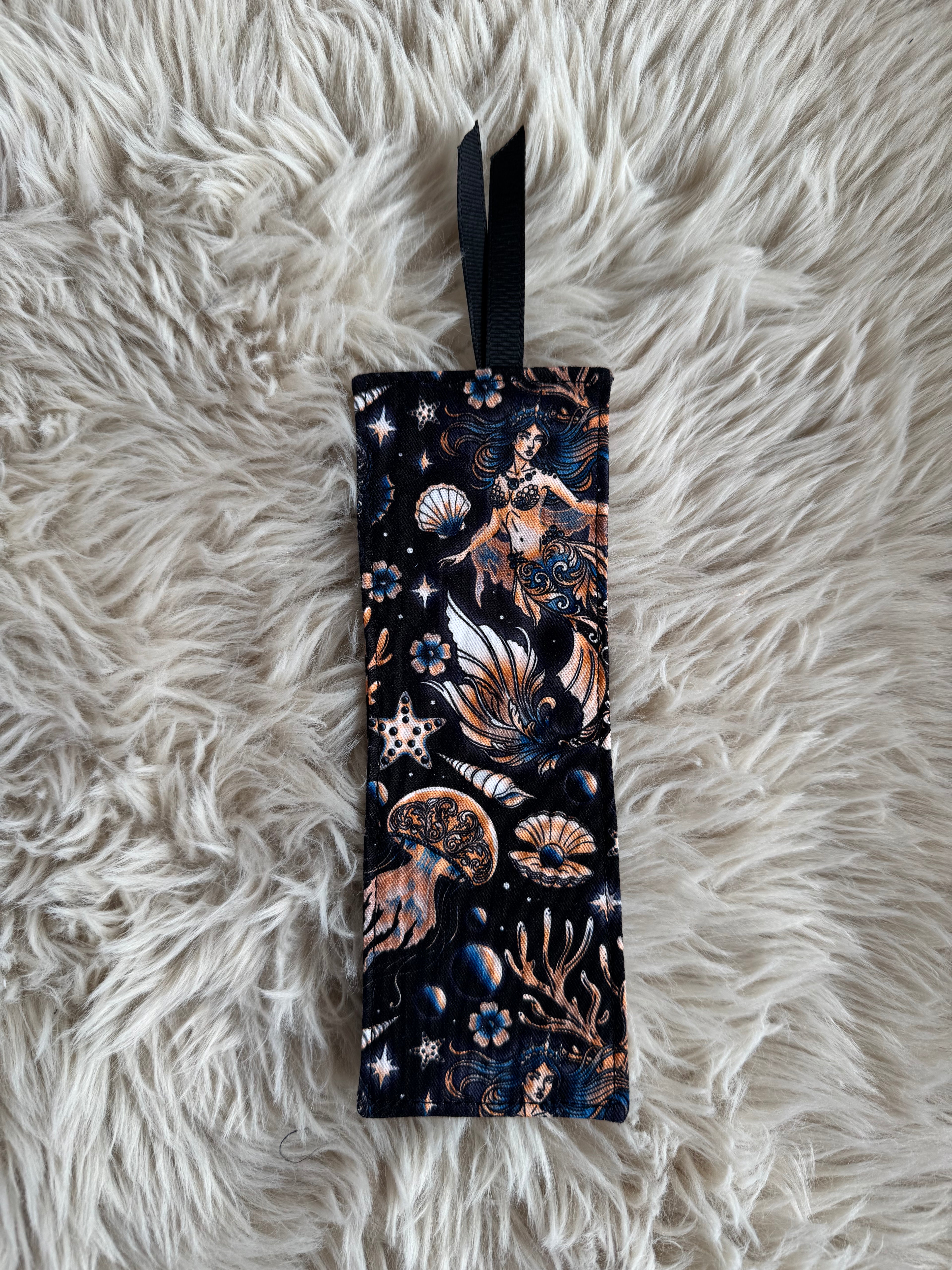 Mermaid (Blue/Peach) Bookmark