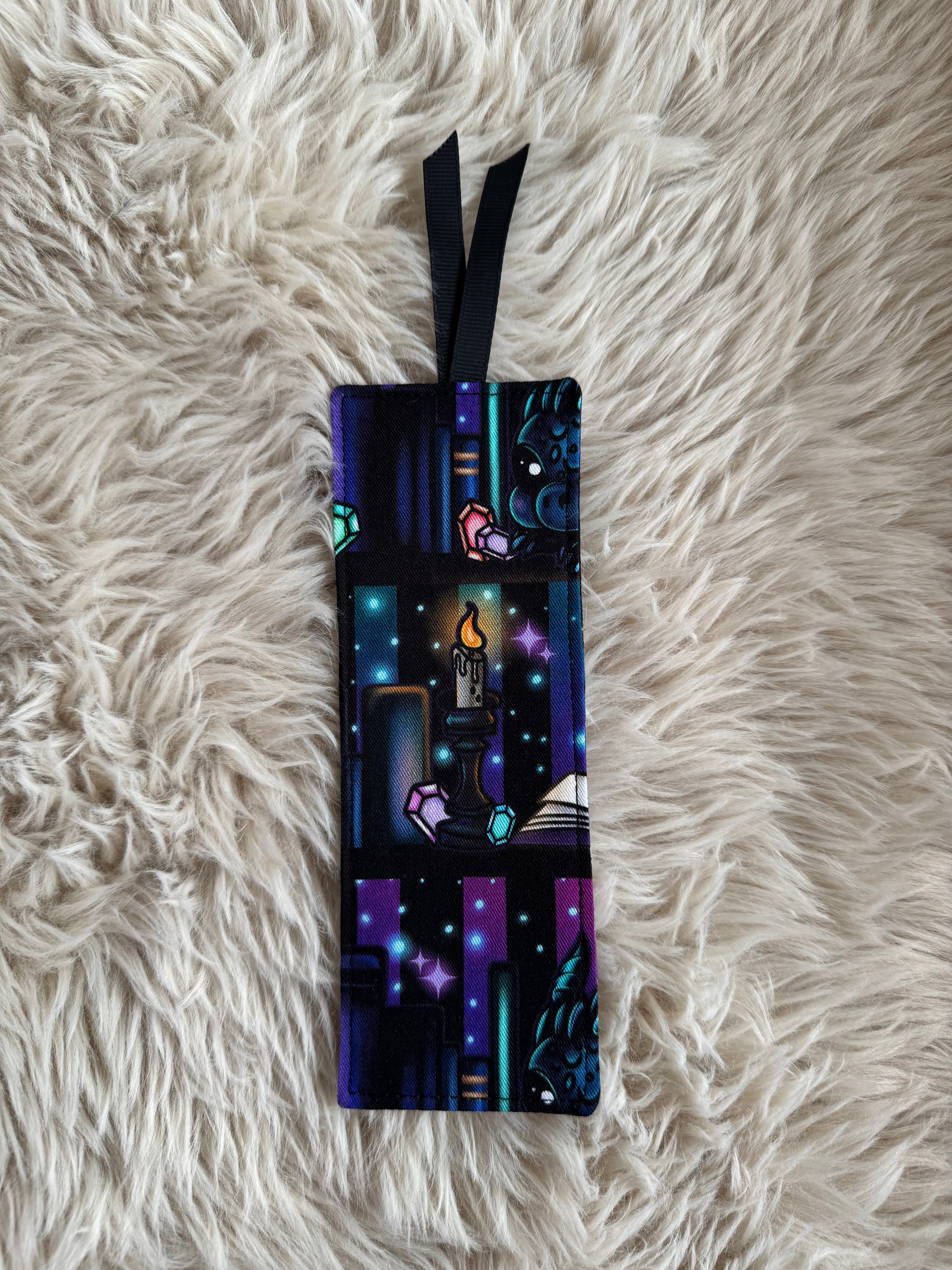 Gem Shelf (Dark) Bookmark