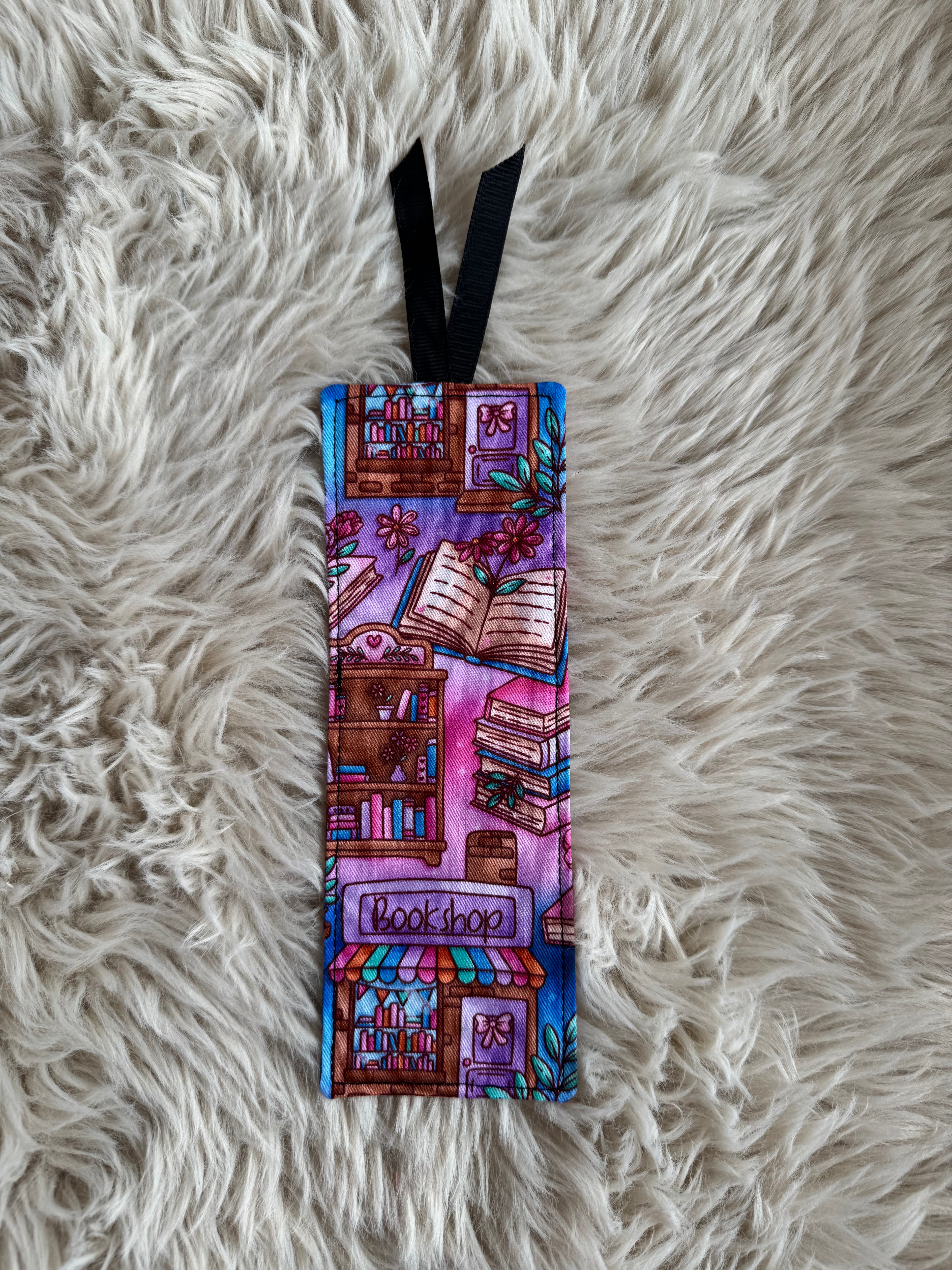 Floral Bookshop Bookmark