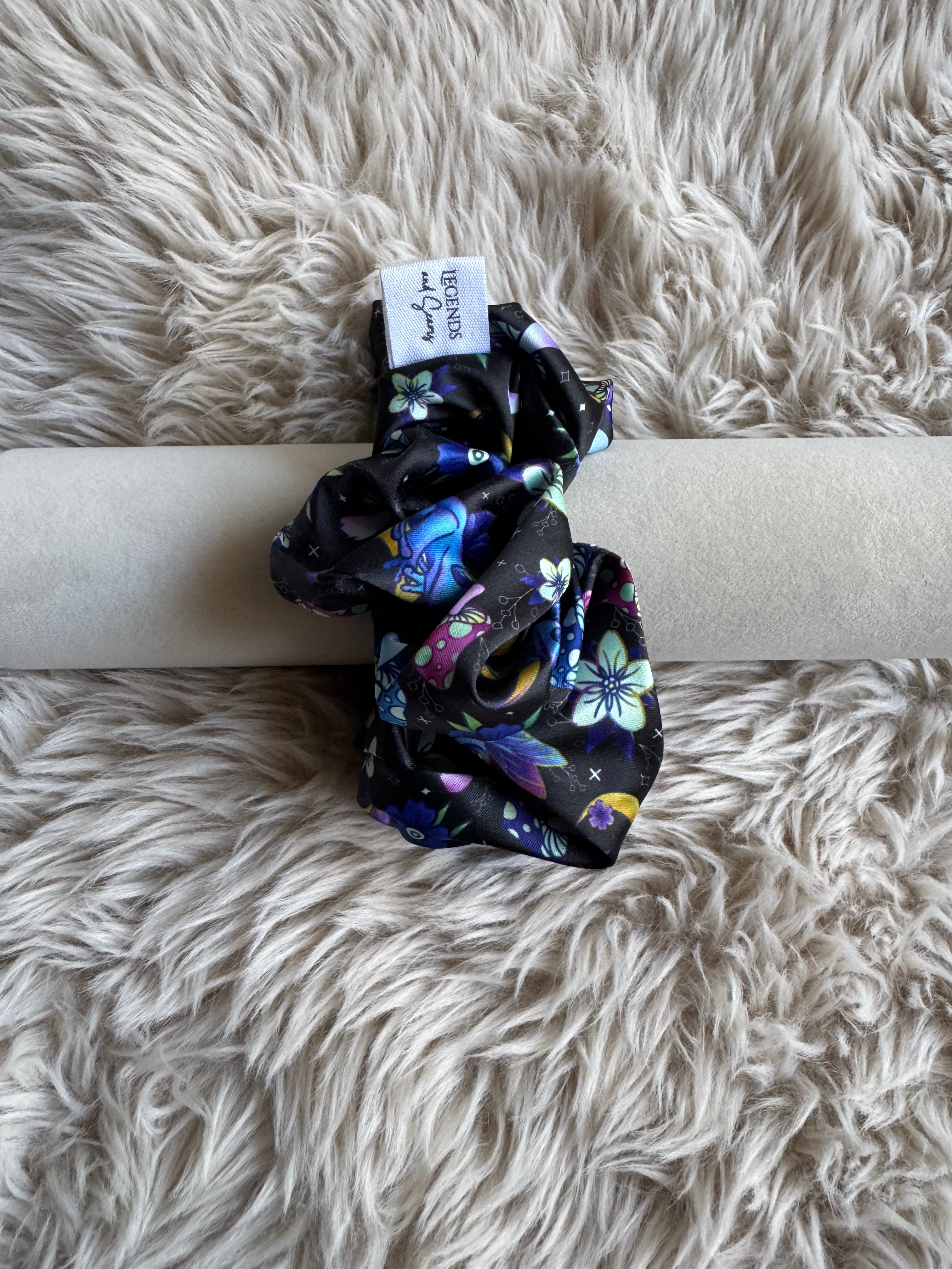 Night garden Scrunchie